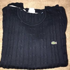 Lacoste men’s navy sweater